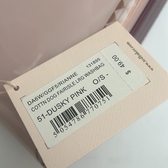 NWT Ted Baker large cosmetic case - Picture 6 of 13